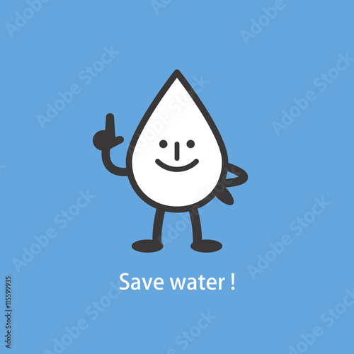 Save water!