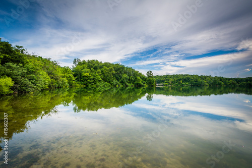 Lake Marburg  at Codorus State Park  Pennsylvania.