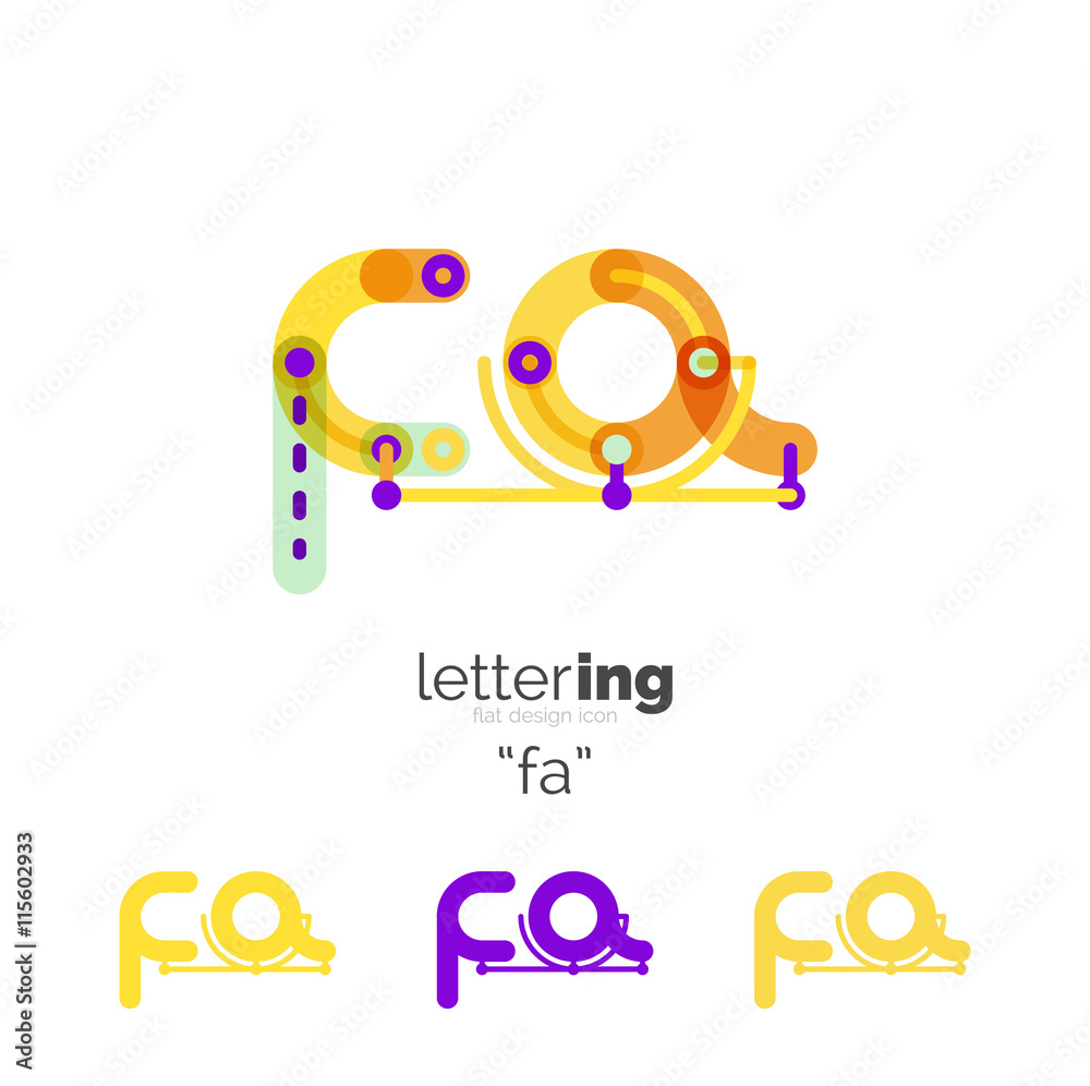 Letters logo icon Letters logo icon