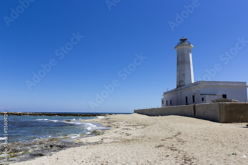Lighthouse on the beach, Salento