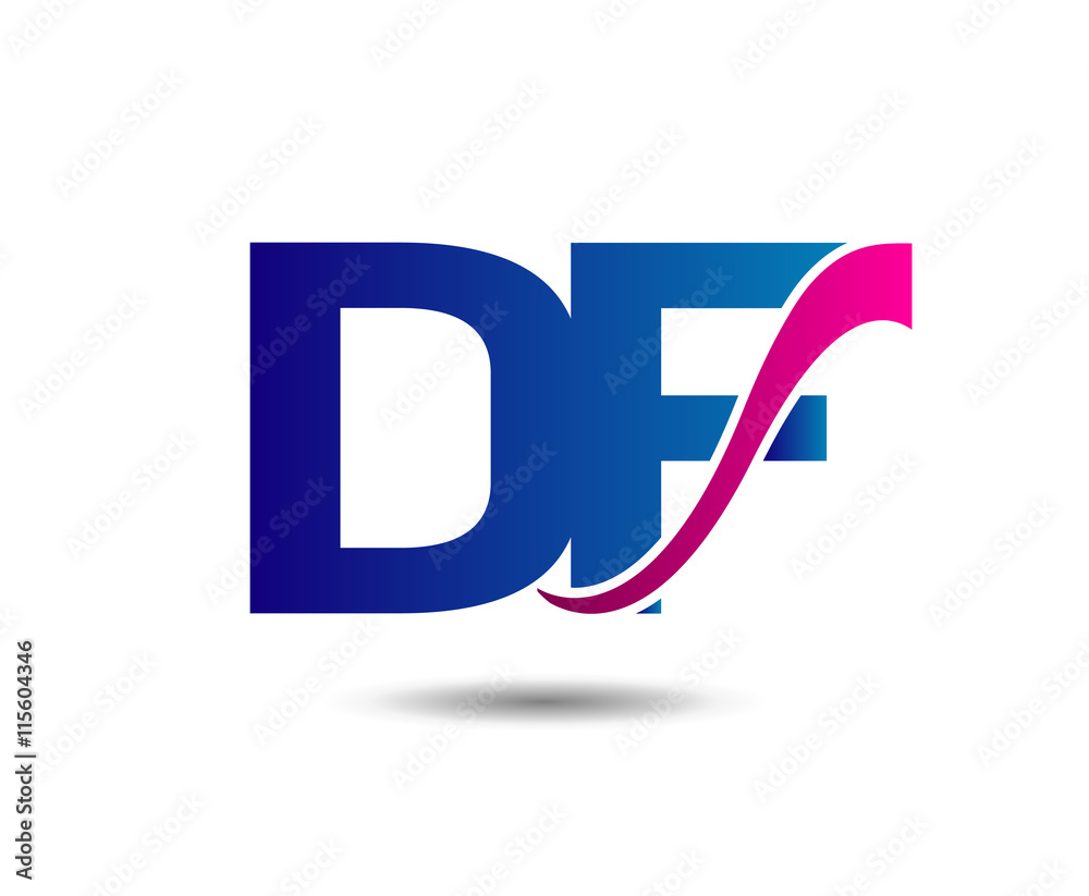 DF company linked letter logo
DF company linked letter logo