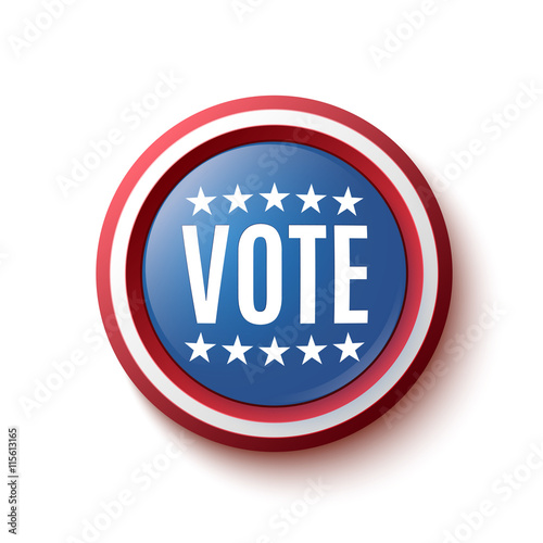 Vote button, badge or banner.