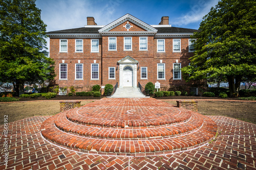 The Delaware Public Archives Building in Dover, Delaware.