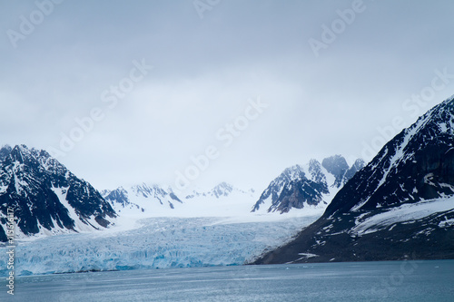 landscape of the svalbard nature © franco lucato