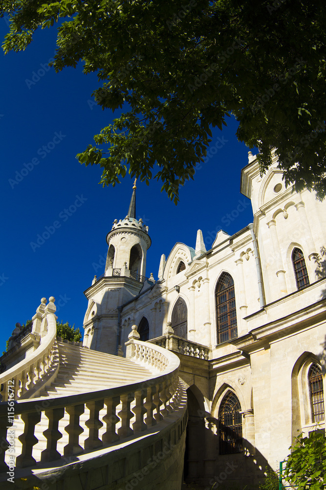 Fototapeta premium The Church of the Vladimir icon of the Mother of God