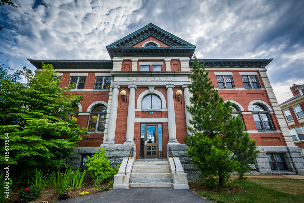 The Public Library, in Dover, New Hampshire.