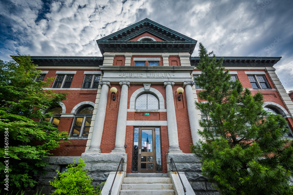The Public Library, in Dover, New Hampshire.