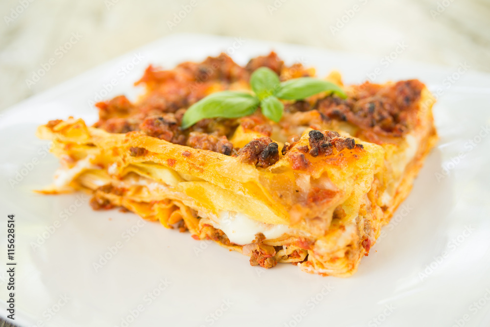 Lasagne alla bolognese, Italian Food