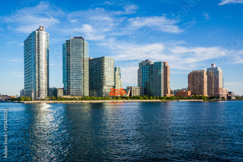 View of the Long Island City skyline from Roosevelt Island, in M © jonbilous