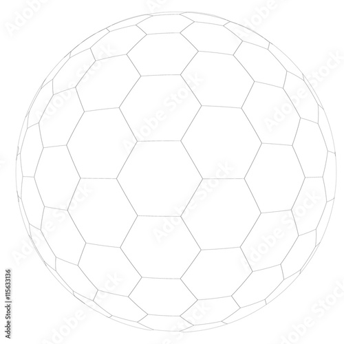  Abstract Technology sphere