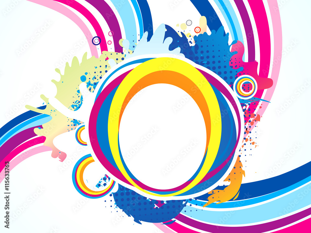 abstract artistic colorful circle explode abstract artistic colorful circle explode