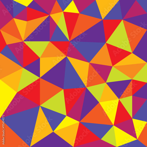 Colorful polygons triangle shapes vector Background Abstract