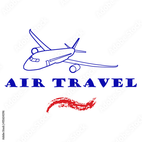 airplane icon. air travel icon and vector.