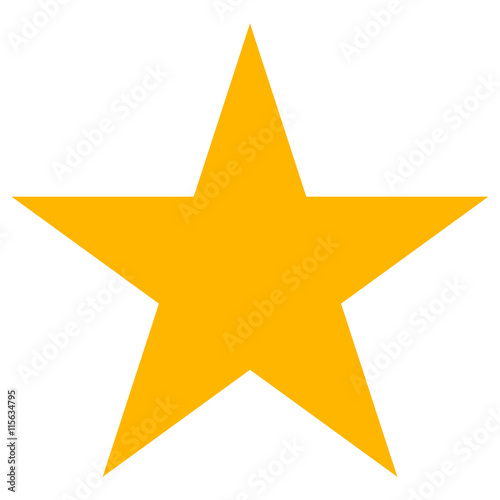 Star icon isolated on background. Modern simple sparkle flat sig