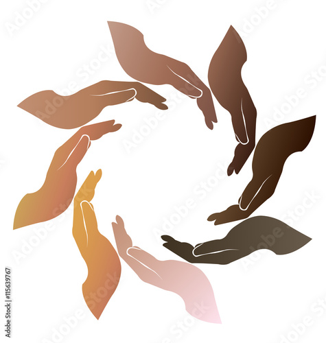 Hands helping logo 