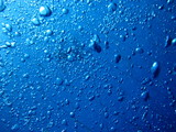 Bubbles in water under the ocean