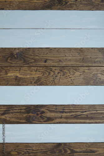 Full page of painted and distressed reclaimed wooden floor boards