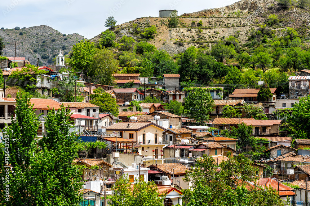 Palaichori Village. Nicosia District, Cyprus