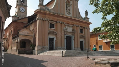 Church in Gravellona Lomellina, PV, Italy
