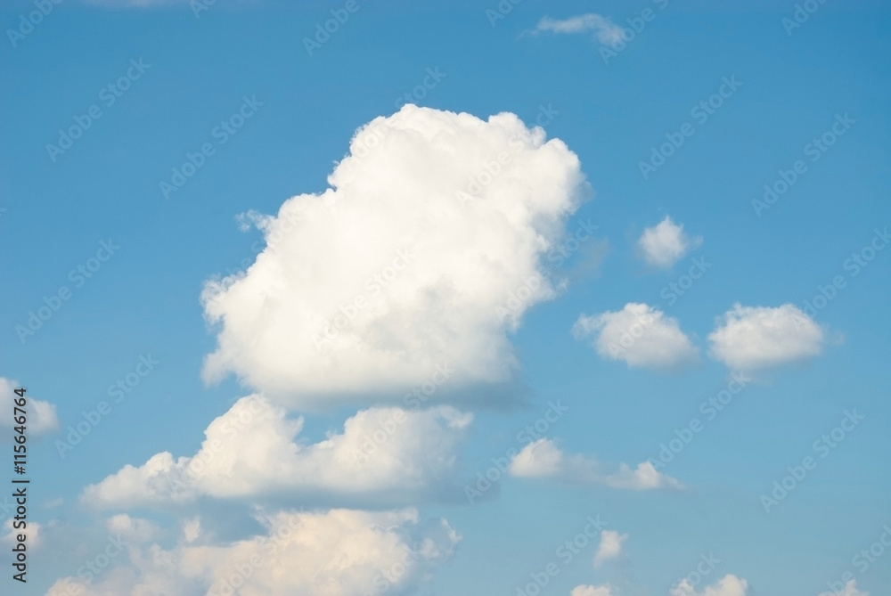 Beautiful sky with clouds Beautiful sky with clouds