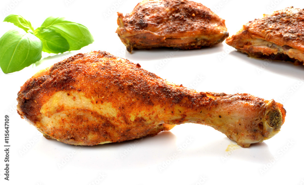 pieczone udko z kurczaka pieczone udko z kurczaka