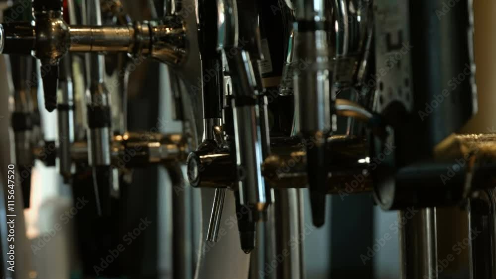 View of tap in a bar i high quality format
