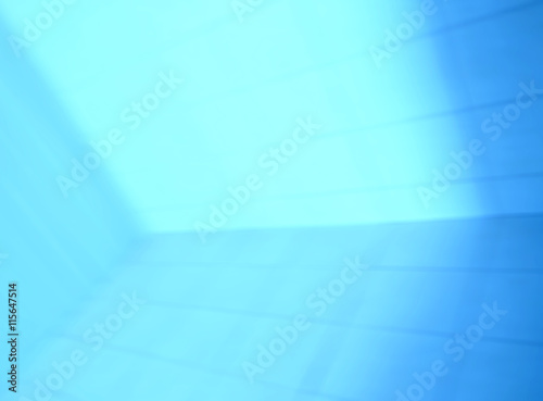 Diagonal blue perspective motion blur abstraction