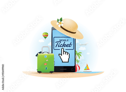 travel online ticket