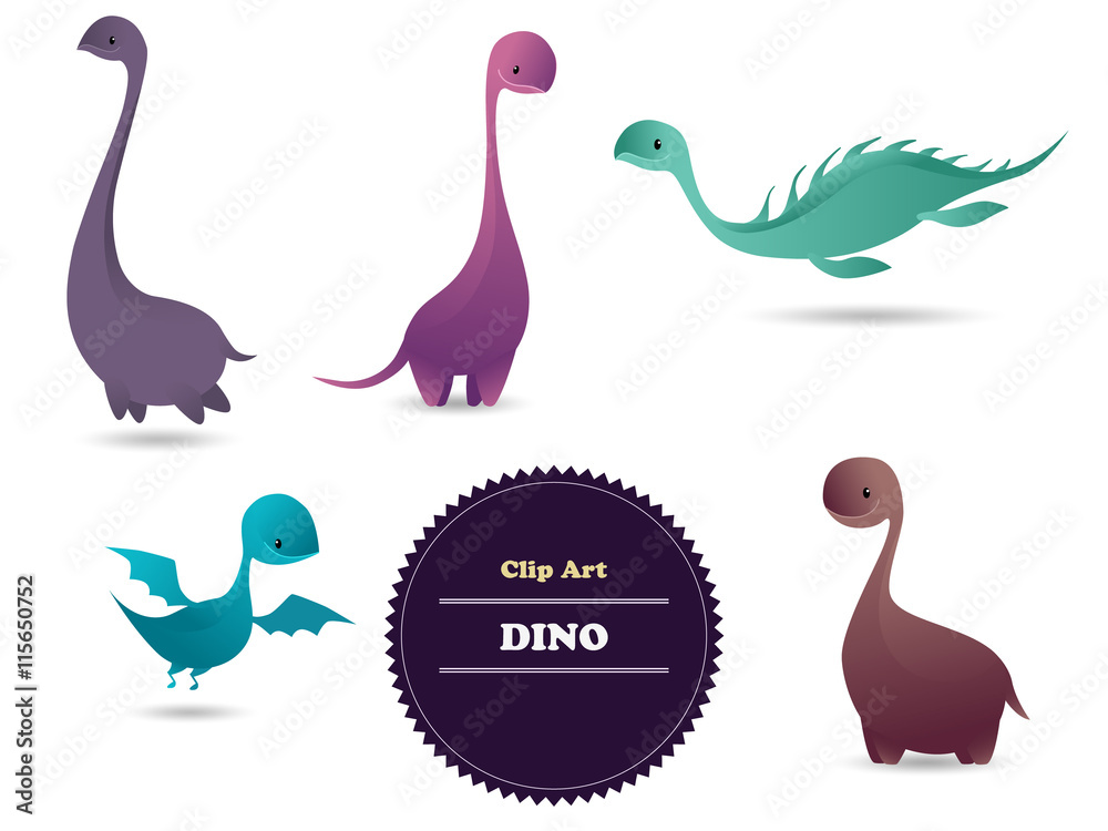 Cute funny lovely dino. Vector illustration. Cute funny lovely dino. Vector illustration.