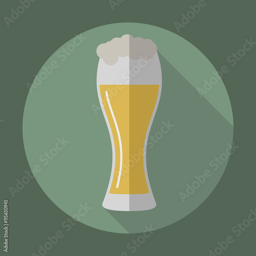  Beer glassware vector icon