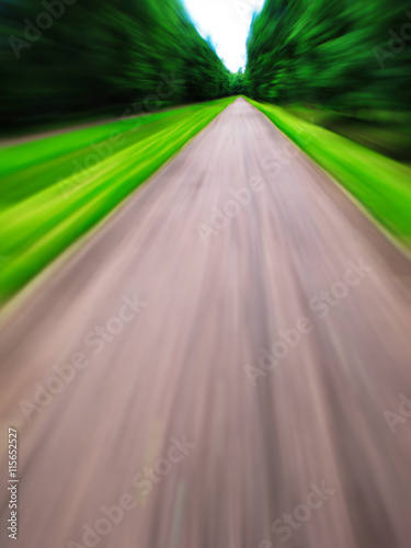 Vertical road speed rush abstraction