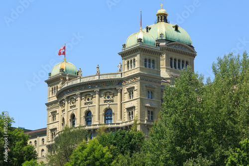 Federal Parliament Building in Bern