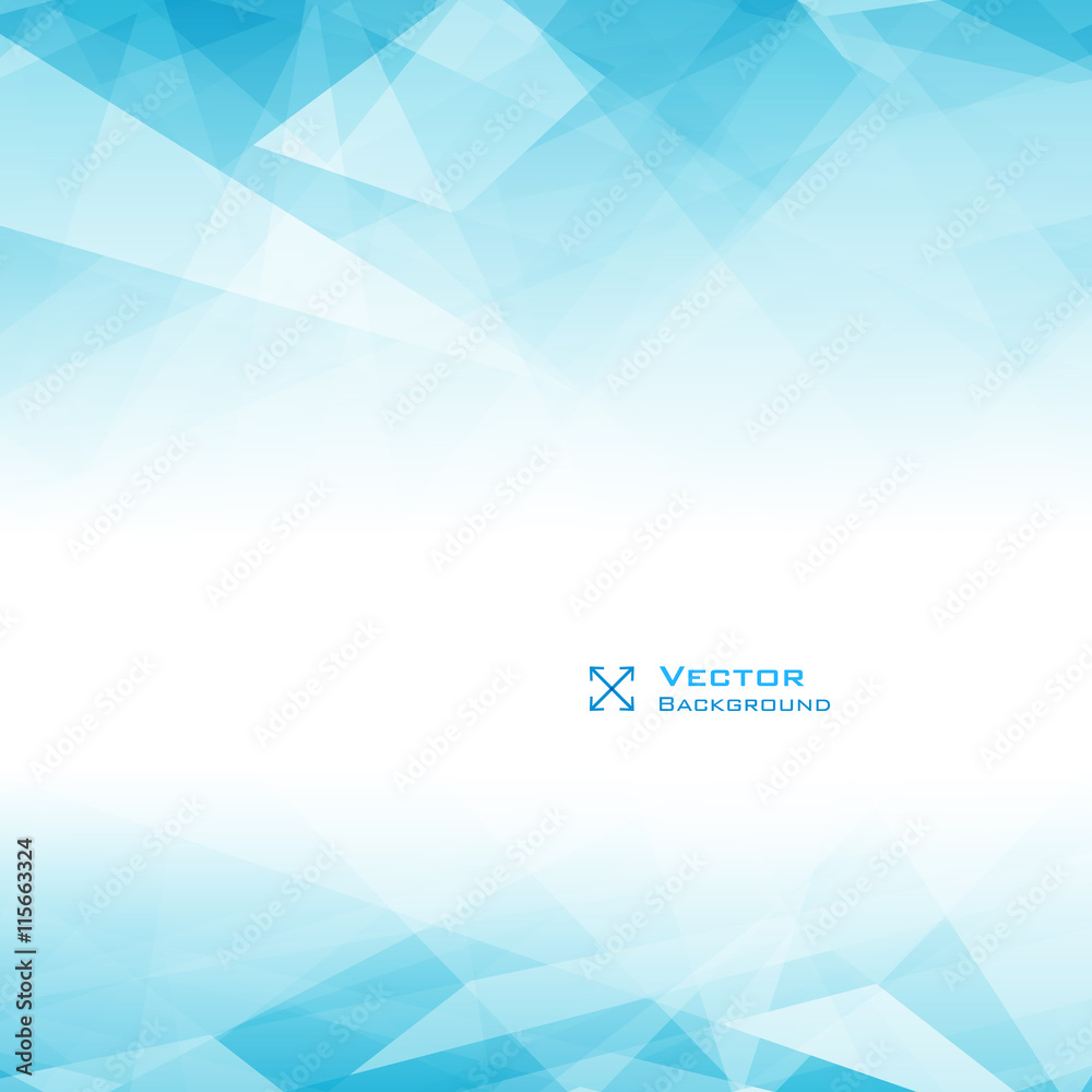 Lowpoly Trendy Background with copyspace. Vector illustration. Used opacity layers