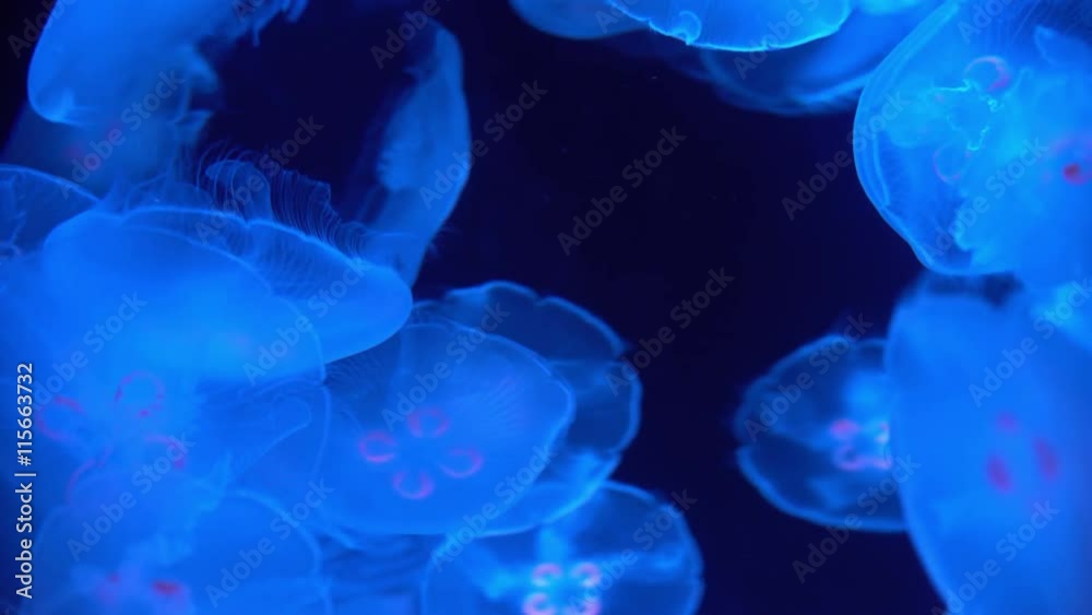 Moon Jellyfish Aurelia Aurita 14 Moon Jellyfish Aurelia Aurita 14