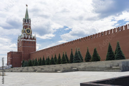 Kremlin on the Red Square in Moscow
