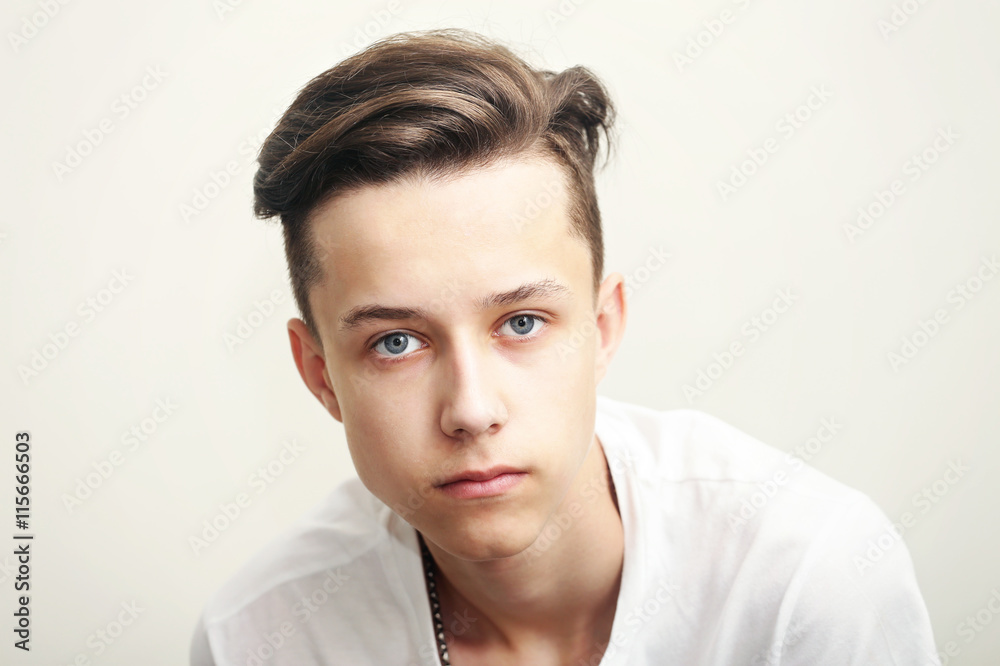 Portrait of a handsome young man Portrait of a handsome young man