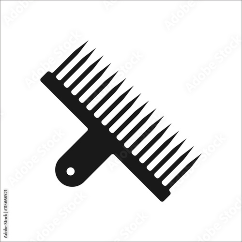 Hookah foil hole puncher simple icon on background