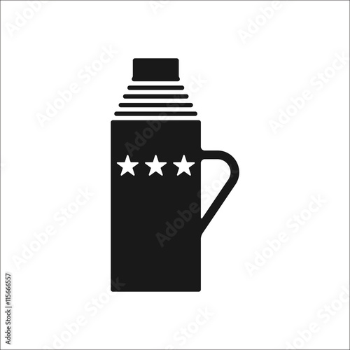 Metal cap for hookah bowl simple icon on background