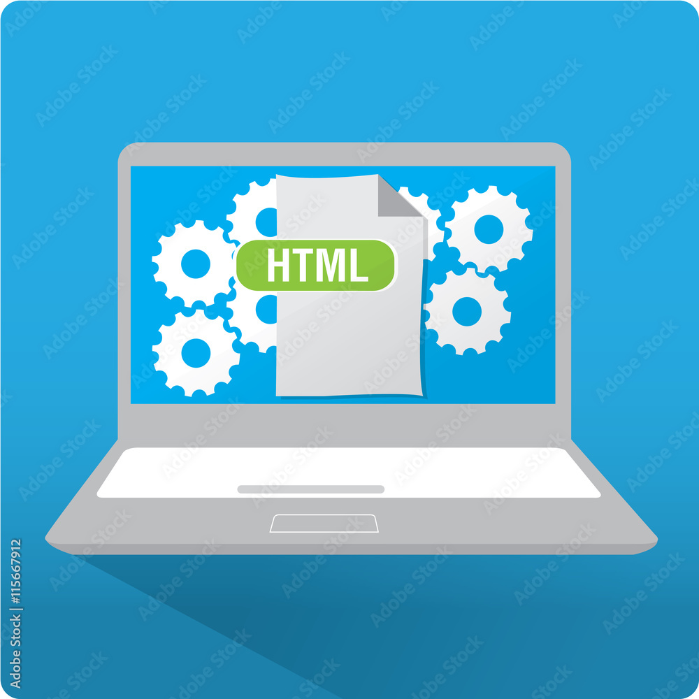 Programming language, vector illustration Programming language, vector illustration