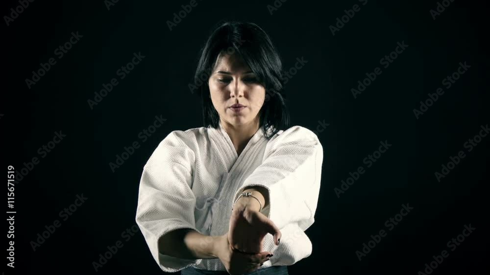 Master of Sports of practicing Aikido Master of Sports of practicing Aikido