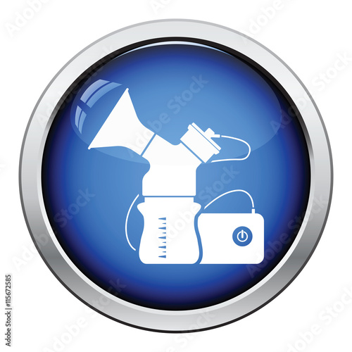 Electric breast pump icon