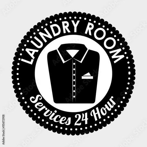 laundry room isolated icon design, vector illustration  graphic 