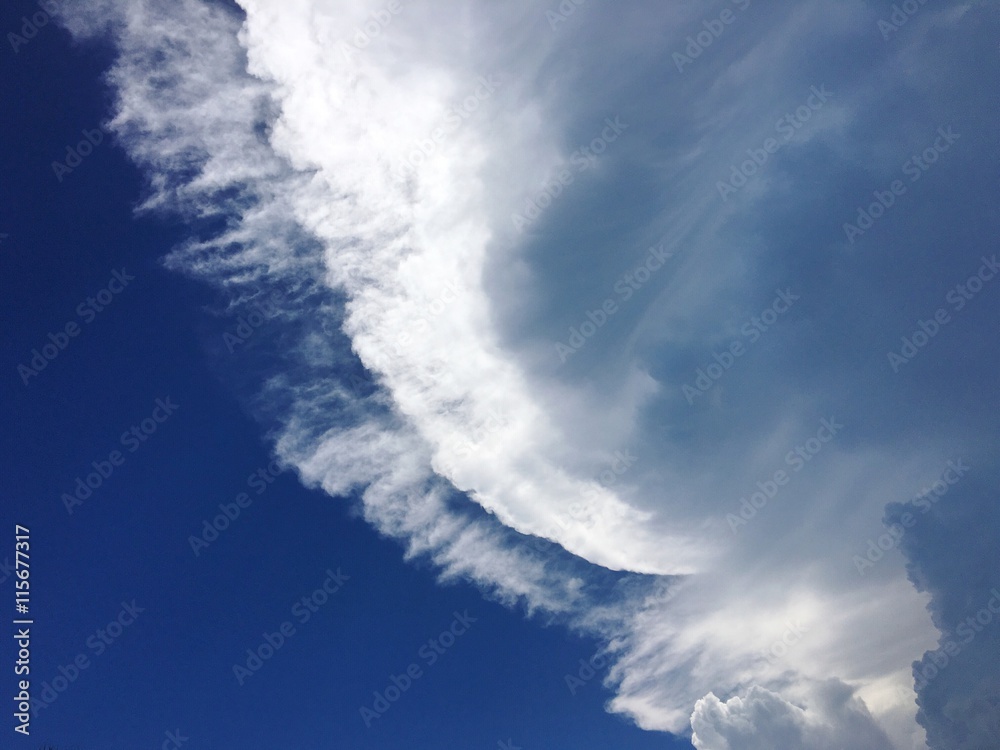 Unusual cloud formation as a summer storm approaches Ponte Vedra Beach, Florida, USA. Unusual cloud formation as a summer storm approaches Ponte Vedra Beach, Florida, USA.