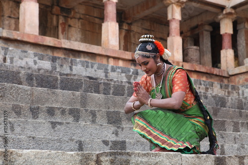 kuchipudi is one of the classical dance forms of india,from the state andhra pradesh.it was initially a dance drama with many characters,later transformed into a solo dance form.