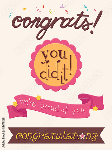 Compliments Ribbons