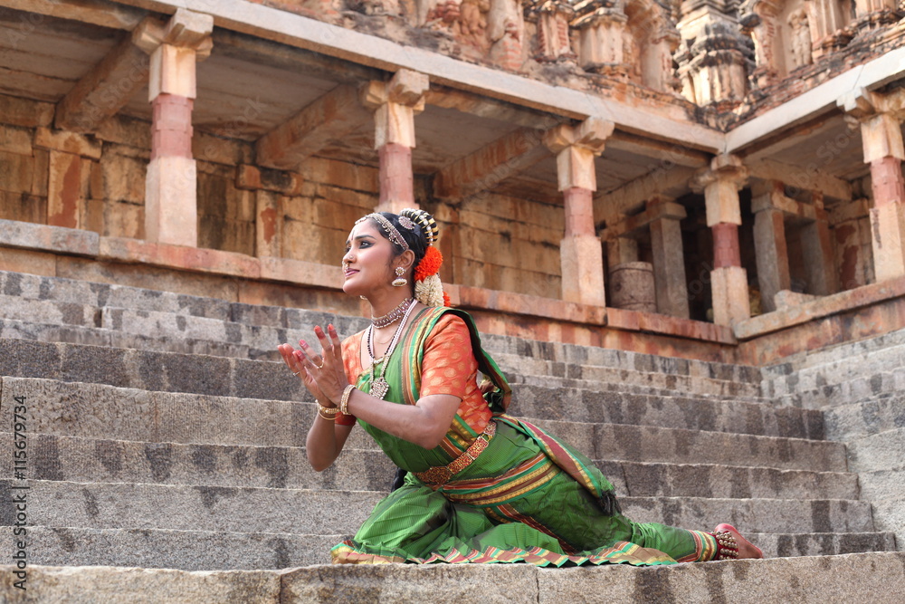 uchipudi is one of the classical dance forms of india.it was a dance drama initially,later developed into a solo dance form