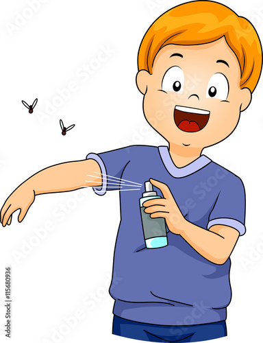 Kid Boy Insect Repellent Spray