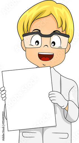 Kid Boy Laboratory Board