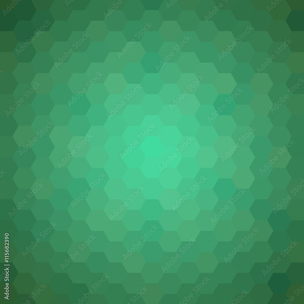 Abstract colorful background of hexagons Abstract colorful background of hexagons