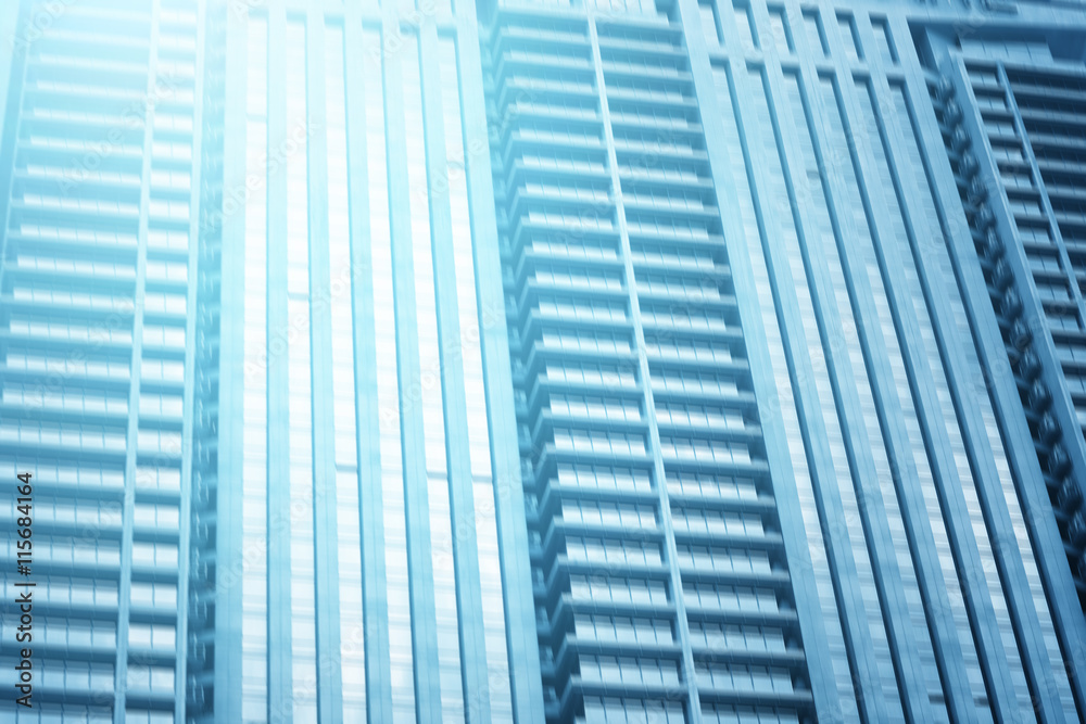 view to steel background of high rise building skyscrapers in modern futuristic downtown. Business concept of successful industrial architecture view to steel background of high rise building skyscrapers in modern futuristic downtown. Business concept of successful industrial architecture